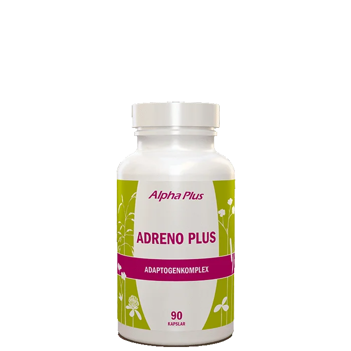 Alpha Plus Adreno Plus Adaptogenkomplex 90 kapslar ashwagandha