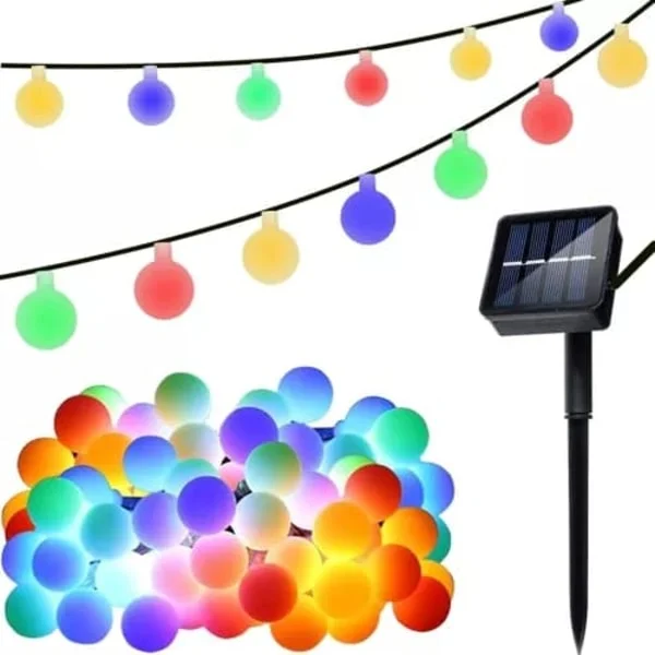 7m LED-valosarja - Aurinkokenno