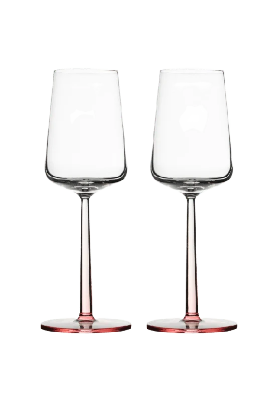 Iittala Essence vitvinsglas 33 cl ros 2-pack Glas Rosa