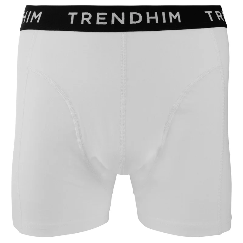 FlexFeel | Fehér pamut boxeralsó for Men