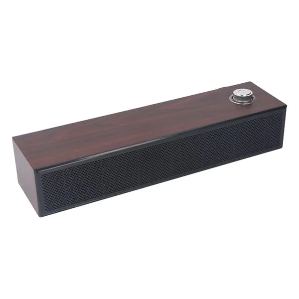 Stasjonær Soundbar HiFi Stereo Lyd Kablet AUX USB Drevet for PC Bærbar PC Nettbrett Skjerm