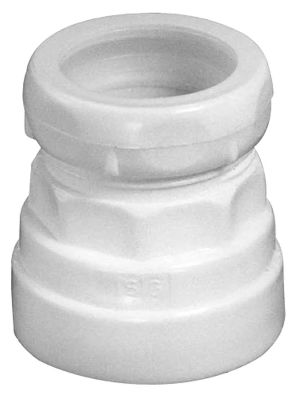 Purus 2911147 Övergångskoppling 32 mm, invändig gänga 32 mm, Inomhusavlopp