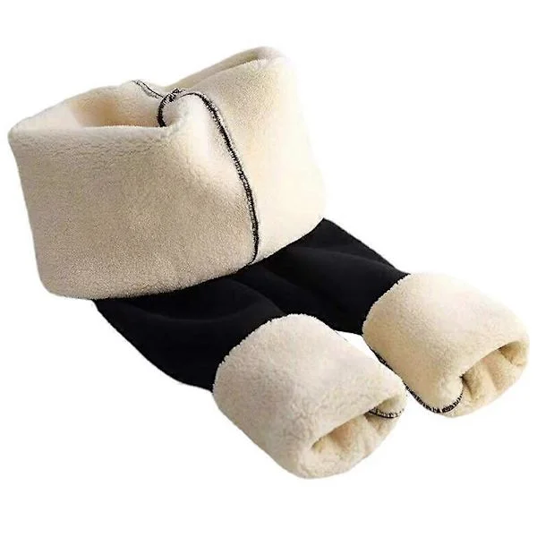 Termiske fleeceleggings fleeceforede tights varme undertøj termiske strømpebukser dame termiske underbukser
