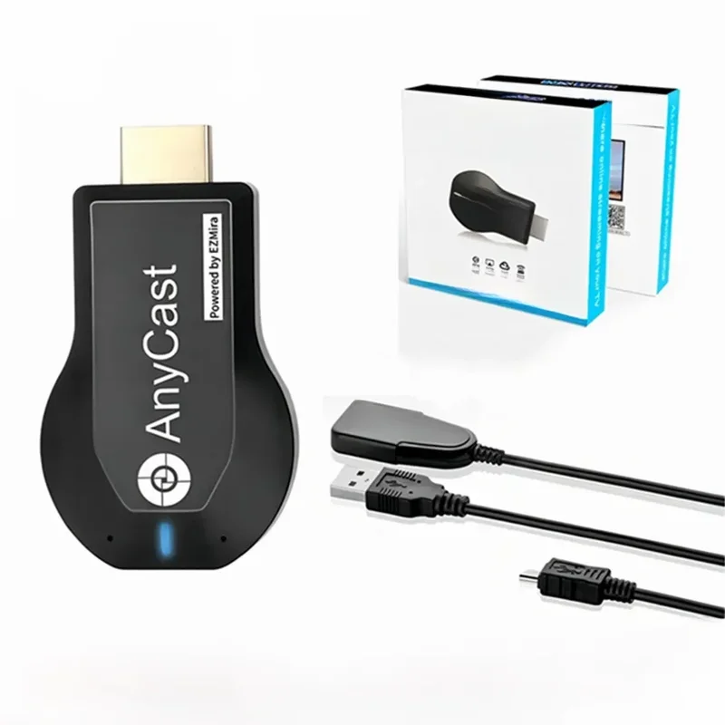 AliExpress - 1080P M2 Plus HDMI-kompatibel TV Stick WIFI Display TV Dongle Empfänger Anycast DLNA Teilen Bildschirm Für IOS Android Miracast Airplay