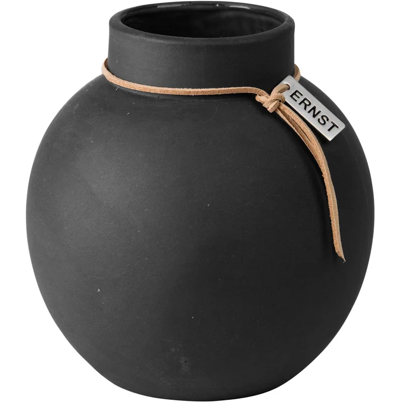 Ernst Vas Mörkgrå 14 cm | Inredning > Vaser & Krukor > Vas | Bagaren och Kocken