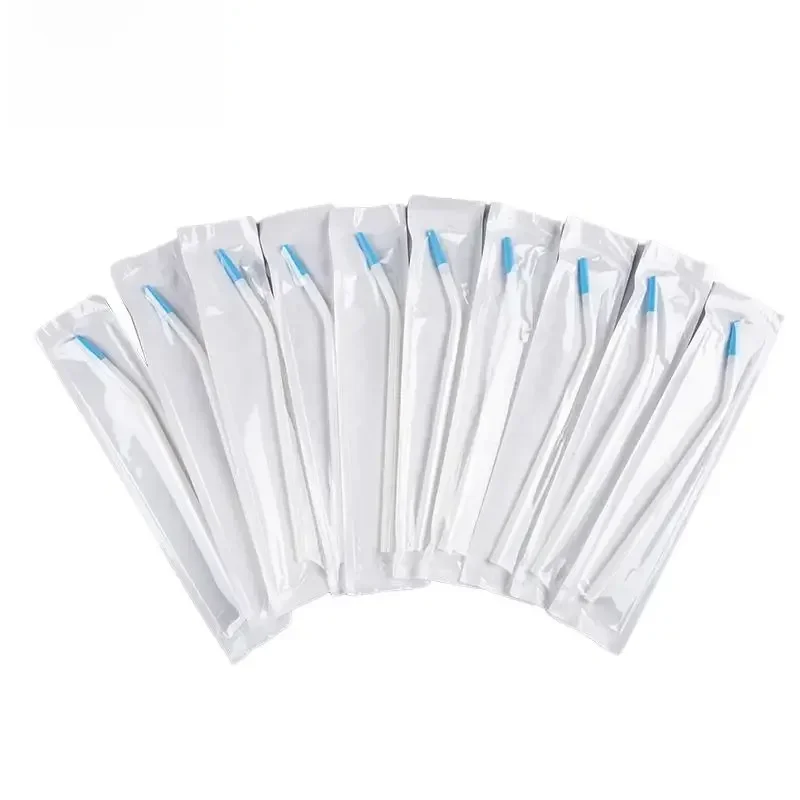 AliExpress - Embouts d'aspiration chirurgicale jetables pour clinique dentaire, 10 pièces, éjecteur de salive, Tube d'aspiration de clinique de 