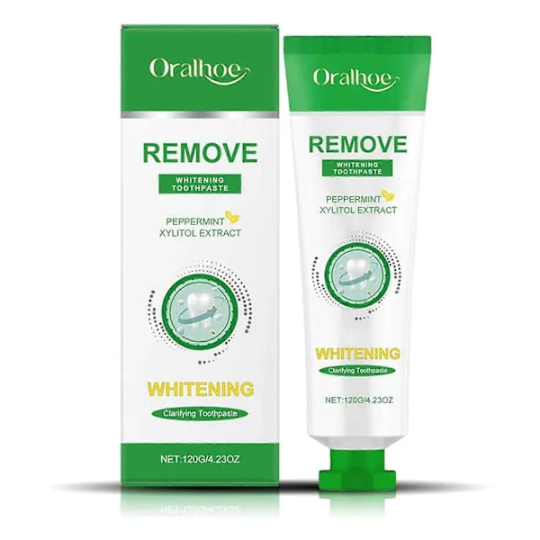 1-3 stk Xylitol tannkrem, Xylitol flekkfjernende tannkrem, Ultra blekende tannkrem for kvinner og menn