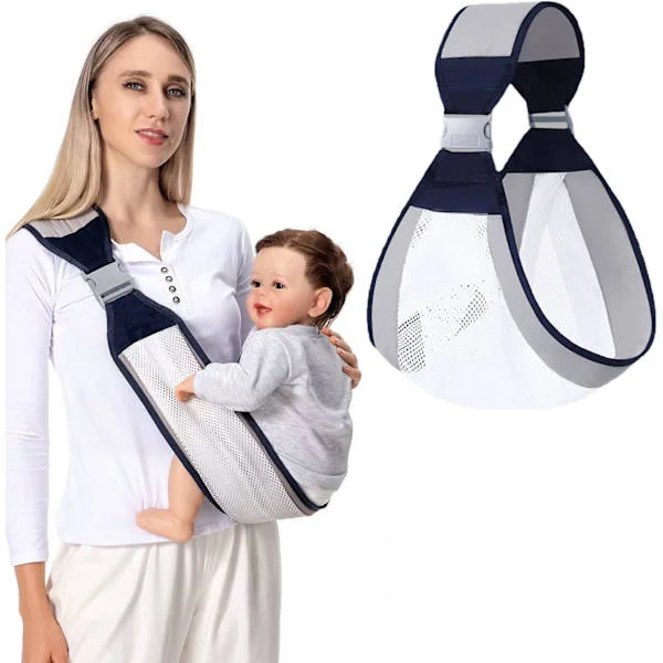 Baby Carrier, Baby Sling, Adjustable Baby Carrier, Baby Wrap, Breathable Baby Carrier, Newborn Carrier, Newborns and Toddlers up to 18 kg