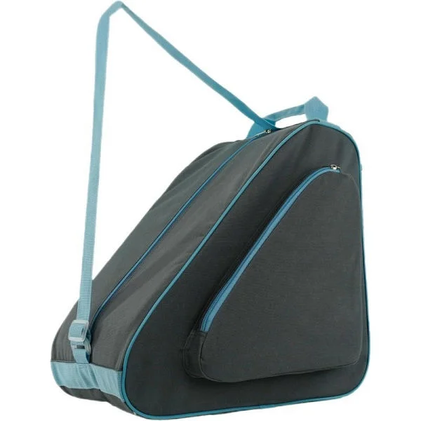 [RM]Triangle Roller Skate Bag - Oxford Cloth Inline Skate Bag for Storing Skate Shoes Grey