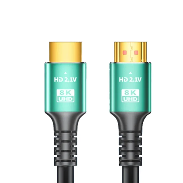 Höghastighets 4K/8K Ultra HD HDMI-kabel - Dynamisk HDR, 144Hz, 48 Gbps, 12-bitars färg, VRR, eARC, Dolby Atmos - 1,5 m/4,9 fot längd - Perfekt för TV-
