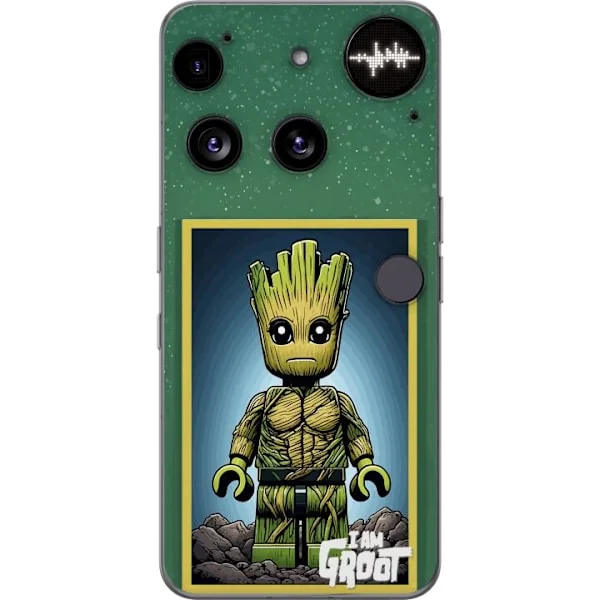 Kompatibelt Mobilskal till Nothing Phone (3) Robot med röda ögon
