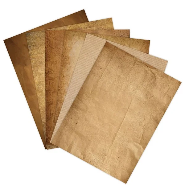 A4 skrivarpapper i vintage-stil – 48 ark, dubbelsidigt