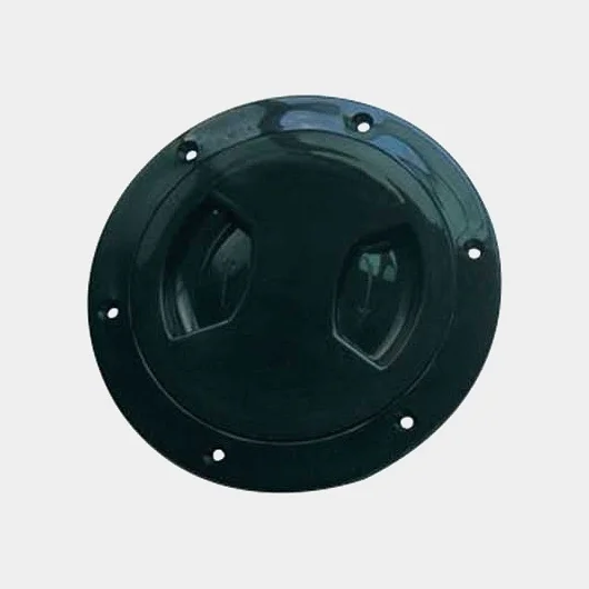 Inspektionslucka Nuova Rade Inspection Hatch, rund, Ø145/105 mm, med skruvlock, svart