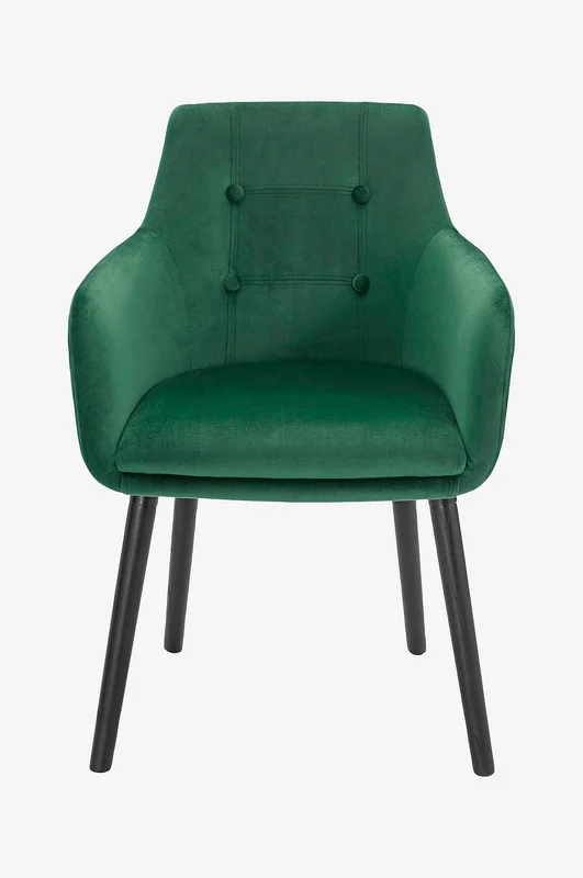 Loft24 - Matstol med armstöd Bradford - Grön - Karmstolar - Från Homeroom