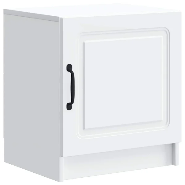 Nattduksbord Vit 43 x 34,5 x 47 cm Konstruerat trä
