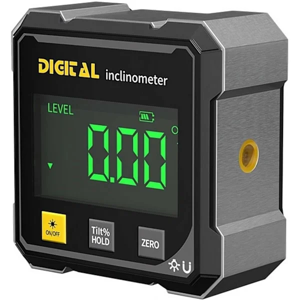 2025 Seneste Model Digital Vinkelmåler med Elektronisk Laser - 4-sidet Stærk Magnetisk Vinkelmåler, Magnetisk Elektronisk Vinkelmåler-XS5-