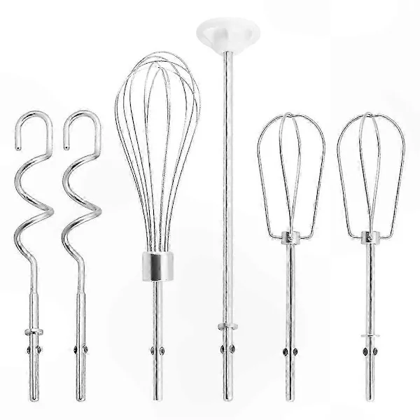 KitchenAid Handmixer Tillbehör: Vispar i Rostfritt Stål, Ballongvispar, Blandningsstavar & Degkrokar för KitchenAid Mixers