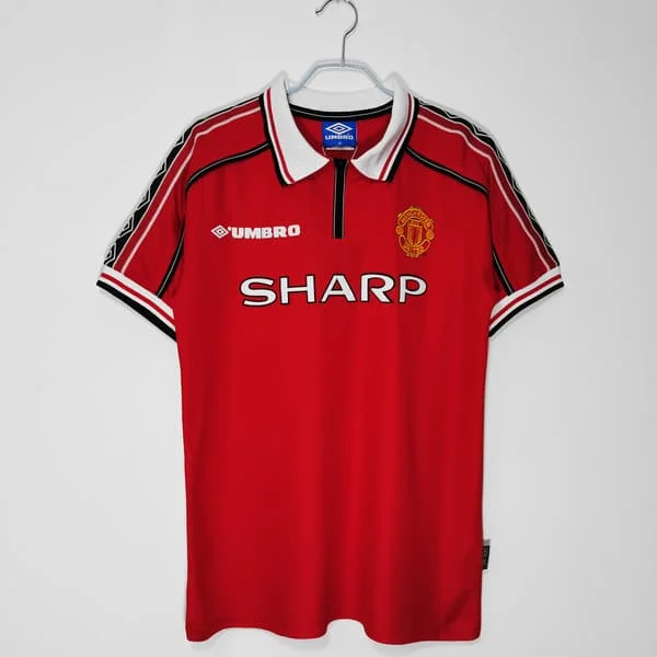 Retro 1999 Manchester United Hjemmedrakt, David Beckham #7 Drakt 2XL