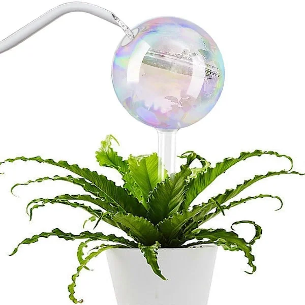 Vattenkulor för Växter och Blommor, Vattenanordningar i Glas, Automatisk Vattenanordning för Växter, Presenter till Växtälskare (2, Kulor)