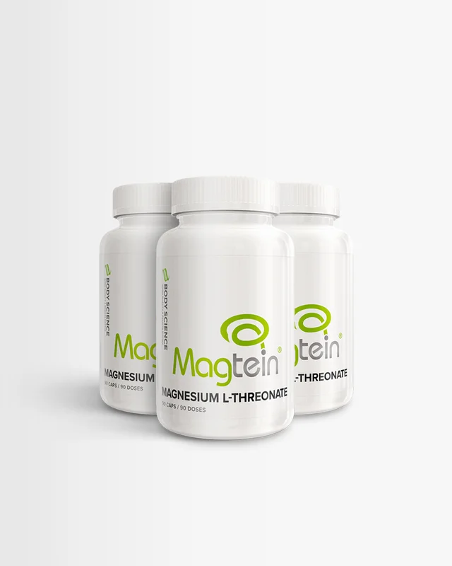3 x Body Science Magnesium L-Threonate - 90 kapslar