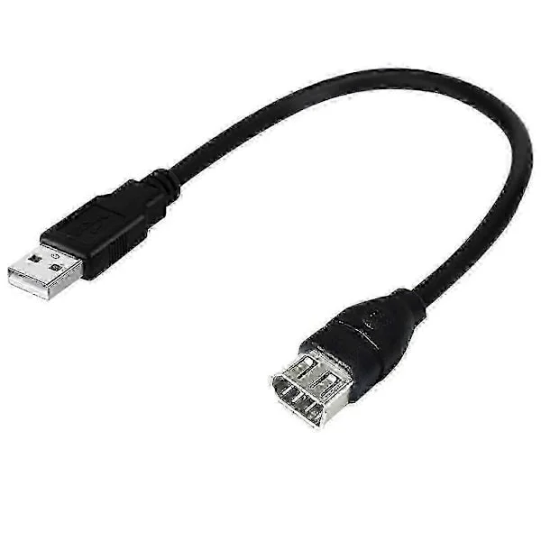 IEEE 1394 6-bens hun til USB 2.0 FireWire-adapterkabel til digitalkameraer - Nem Plug & Play 2026