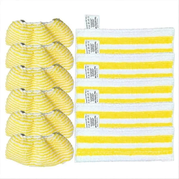 11PCS Steam Mop Cloth Covers for Karcher Easyfix SC2 SC3 SC4 SC5 Handheld Vacuum Cleaner Parts Micro