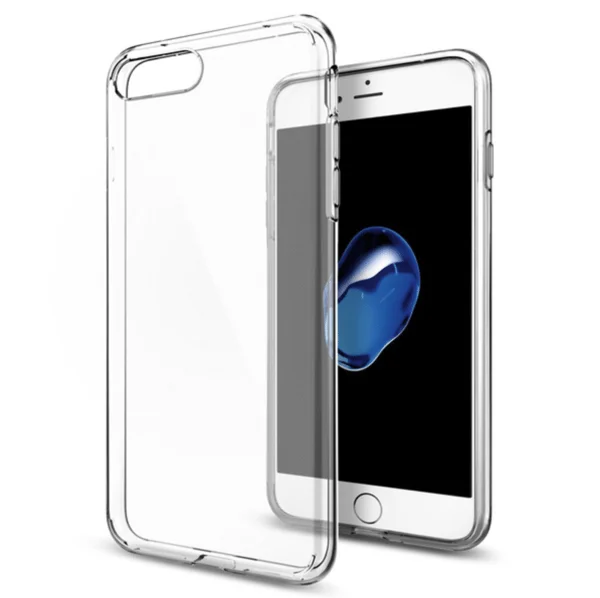 iPhone 7 / iPhone 8 Transparent Skal i Silikon