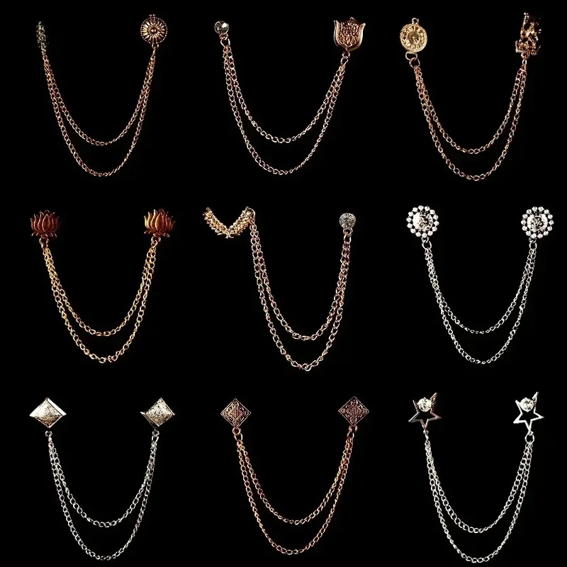 AliExpress - Broche Oiseau Étoile Clip Gland JOLapel Broche, Chemise Imbibée, Broches Vêtements, Accessoires Femme et Homme, Mode, Nouveau