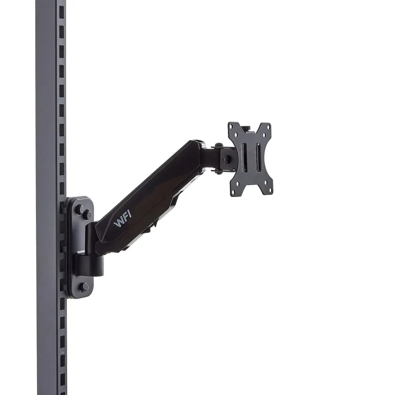 Monitorarm til arbeidsbenk ROBUST/SOLID/VERVE, justerbar arm, gassfjæring, 8 kg