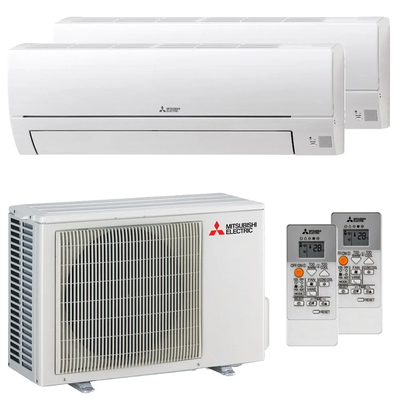 Condizionatore Mitsubishi Electric MSZ-HR dual split 9000+12000 BTU in | Climamarket