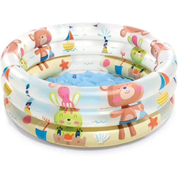 Hemma Uppblåsbar Pool (61x22(cm)) Rund Lekpool Bab