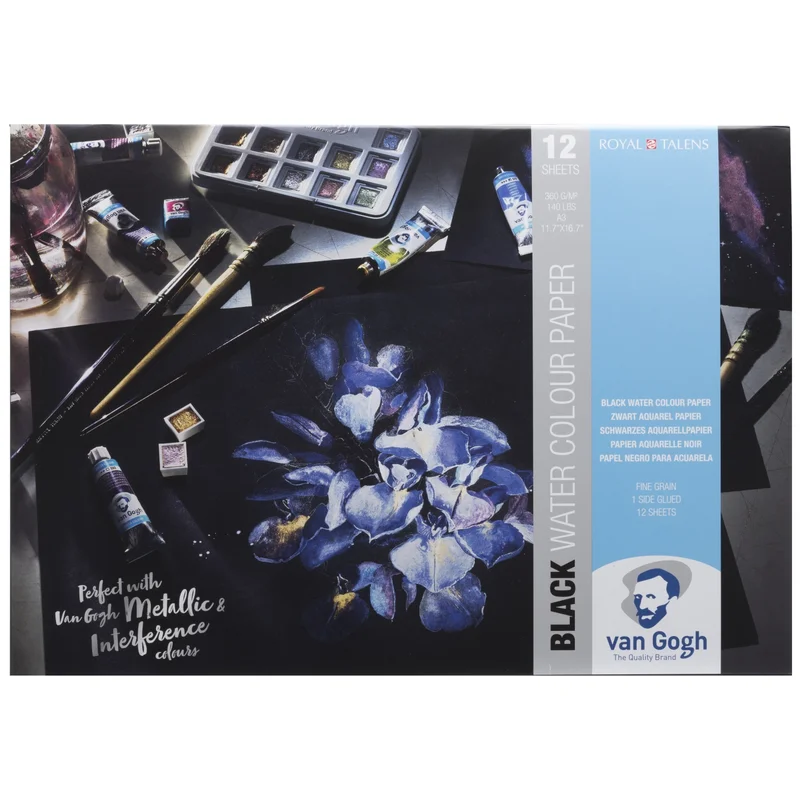 Van Gogh Watercolor Pad A3 Black