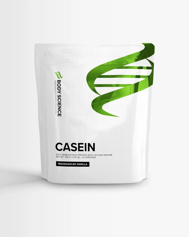 Kasein - 750 g - Madagascar Vanilla - Body Science Casein - Kaseinpulver, Proteinpudding