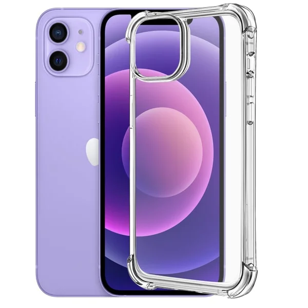 iPhone 12 Mini Skal - Extra Stöttåligt och Slitstarkt Transparent