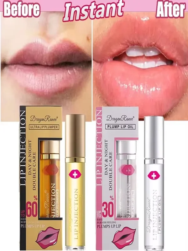 AliExpress - Instant Volumising Lip Plumper Oil Lip Enhancer Lip Gloss Plumping Serum Moisturizing Anti-Falten Lipstick Sexy Lip Care Makeup