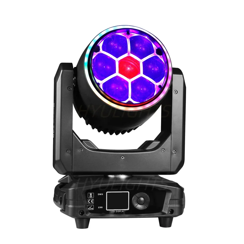 AliExpress - 7x40W Bee Eye Beam Wash Halo-Effekt LED Moving Head 300W RGBW 4in1 DJ Bühnenlichteffekte
