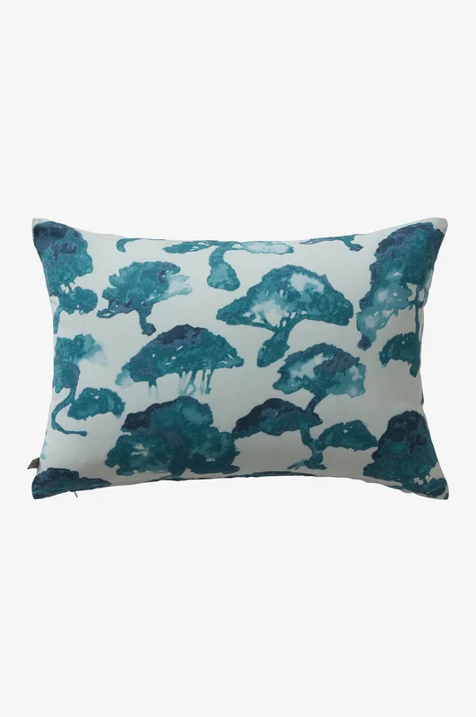 Jotex - Pudebetræk 60x40 Cm Grey/blue - BONSAI - Køb Pyntepuder og pudebetræk hos Jotex