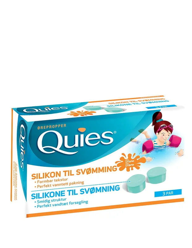 Quies Silikone Ørepropper Børn 3 par, Tøj & Bolig, Rejsetilbehør, Ørepropper