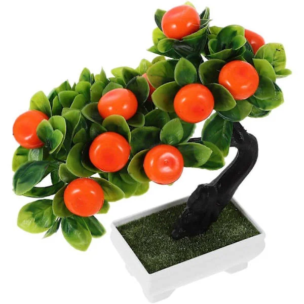 Kunstige planter i potte, dekorasjoner av kunstige planter i potte, kunstig bonsai, kunstige planter i potte