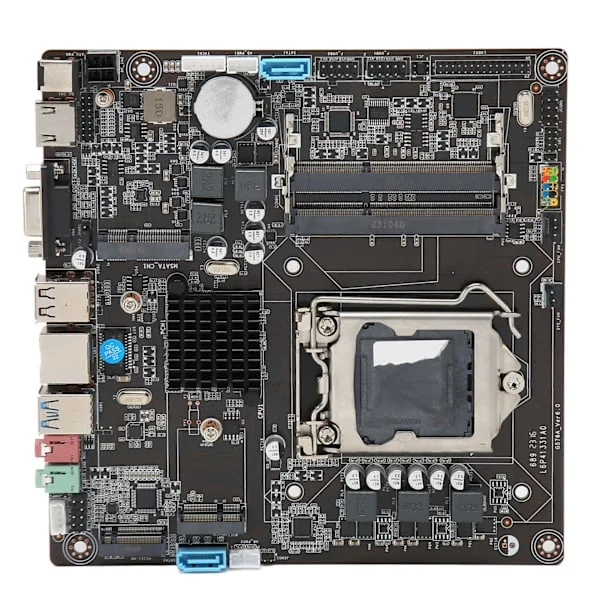 H81 Mini ITX Hovedkort LGA 1150 Dual Channel DDR3 Støtte Core I3 I5 I7 4. 5. Gen CPU Alt i Ett PC