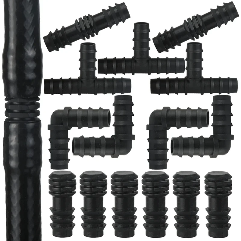 AliExpress - 10 pièces 16mm tuyau d'irrigation barbe té arrosage connecteur rapide pour système d'égouttage de jardin 1/2 ''PE tuyau raccord de tuyau