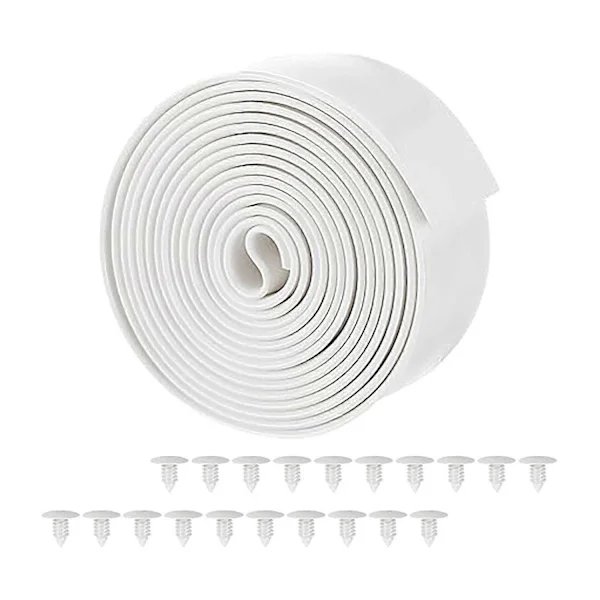 Vinylstropper for reparasjon av utemøbler DIY Gressstol Reparer stropper for hage Svart-Perfet