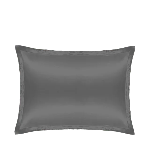 Cloud & Glow Silk Pillowcase Accessoarer tillbehör Grå 50x60 cm