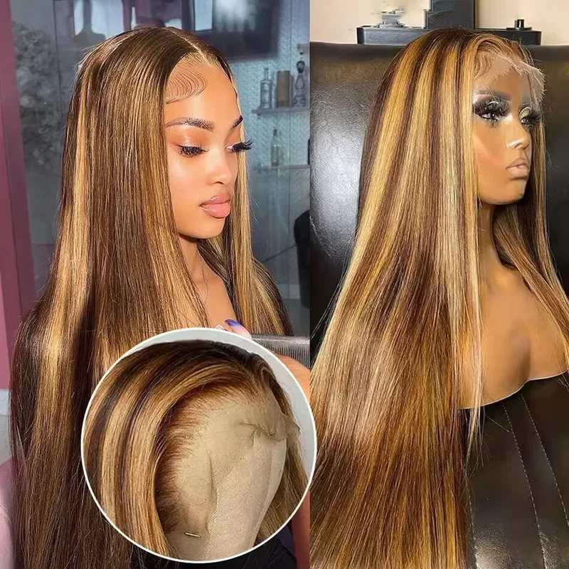 AliExpress - Hoogtepunt 13x6 kant frontale pruik menselijk haar te koop 30 inch kant voorkant gekleurde 13x4 rechte pruiken menselijk haar voor 