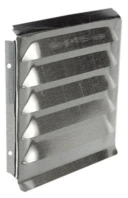Habo 32 Z Ventilgaller galvaniserad plåt 150x150 mm, Ventilation
