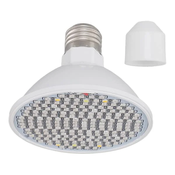 8W 200 LED Indendørs Plante Gro Lys Fuld Spektrum Varmeafledning 110V til 220V Hjem Drivhus Pære
