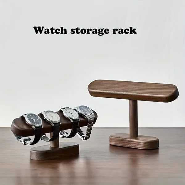 Solid Wood Watch Stand, Creative Decorative Storage Rack for Watches and Bracelets