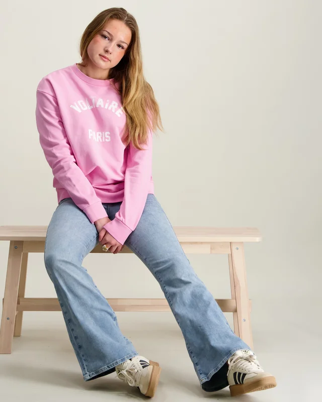 Zadig&Voltaire SWEATSHIRT Rosa Genser Jente - Kids Brand Store