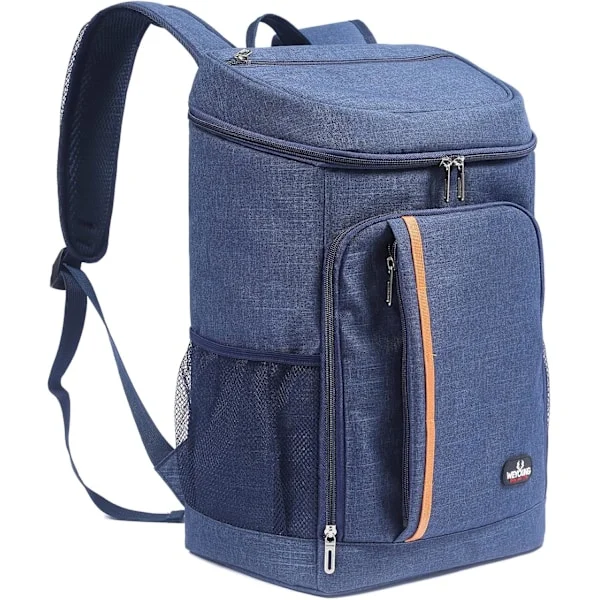 28L Kylryggsäck, Isolerad Lunchväska, Stor Mjuk Kylryggsäck för Strand/Picknick/Grillning/Camping/Fest
