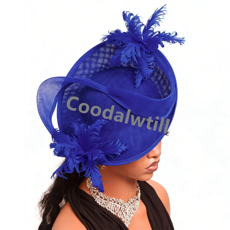 AliExpress - Royal Ascot Frauen Femme Fascinator Haarschmuck Damen Cocktail Derby Kopfschmuck Feder Fancy Braut Hochzeit Pillbox Caps